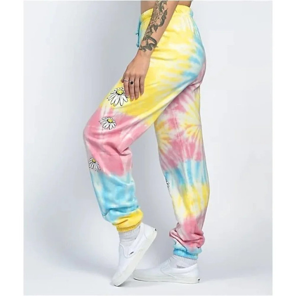 By Samii Ryan All I Want Sweatpants in Tie Dye XSmall Womens Joggers - Picture 9 of 12